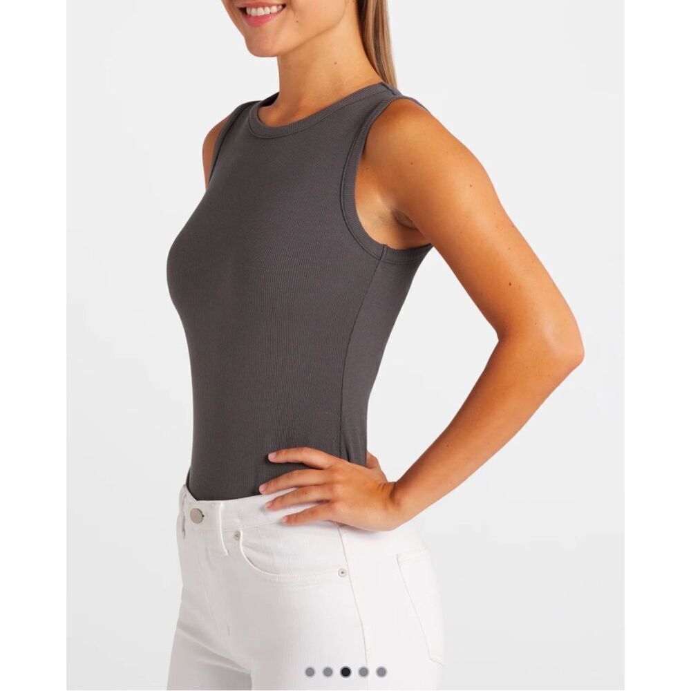 NWT Heatherly Top Bodysuit